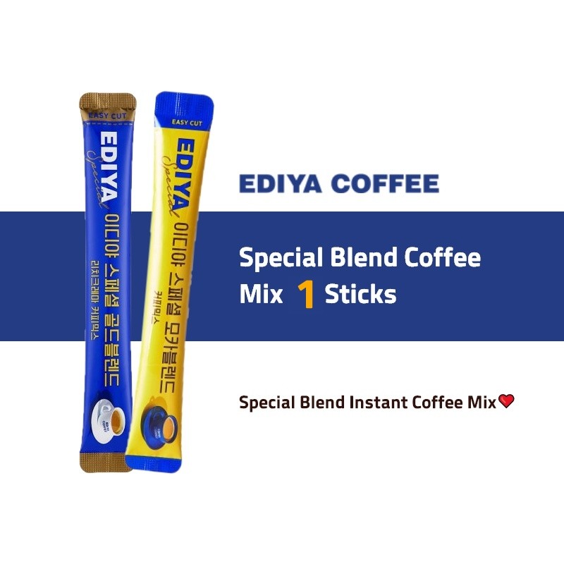 EDIYA Special Blend Coffee Mix 1 Stick | Shopee Malaysia