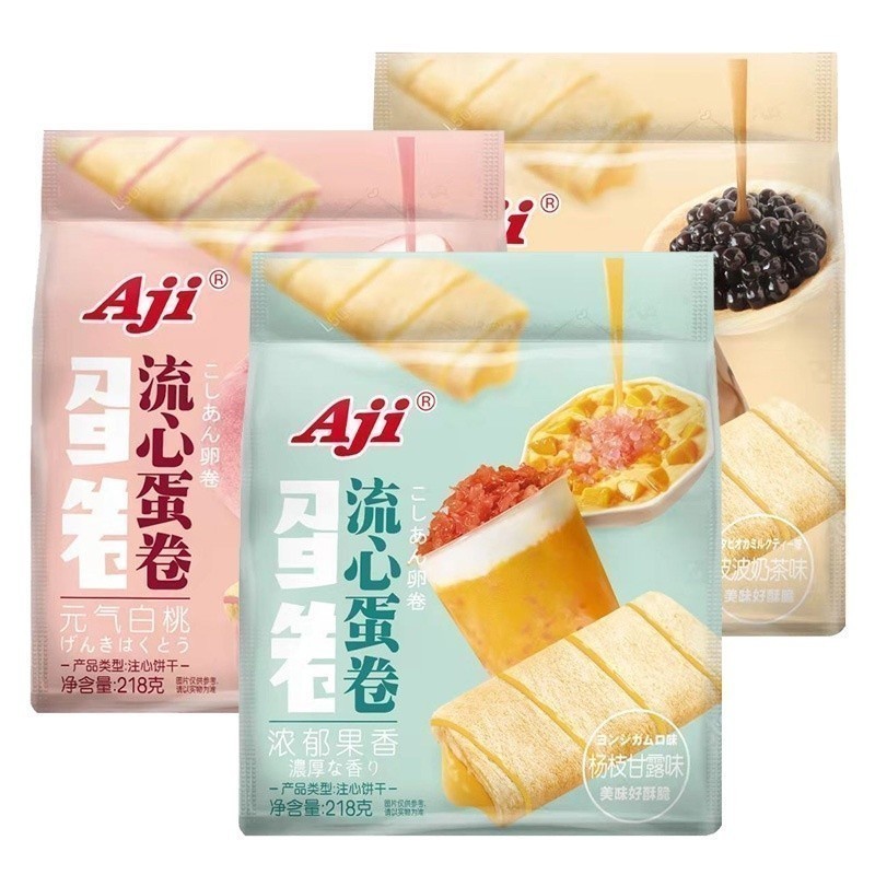 Baltan Snack Shop L3 Aji Liuxin Egg Roll 218g Carambola Nectar Milk Tea 