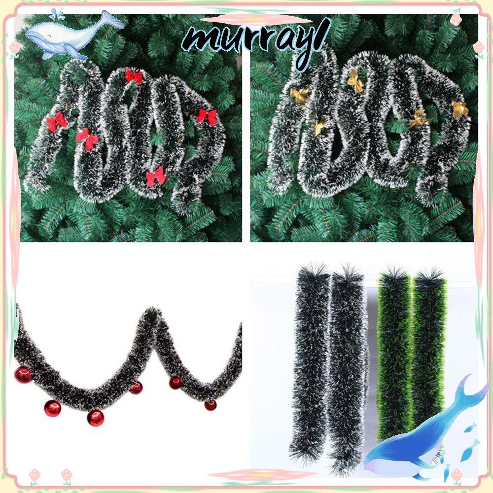 MURRAY1 Christmas Ribbon Garland Home Pine Christmas Tree Ornament Bar