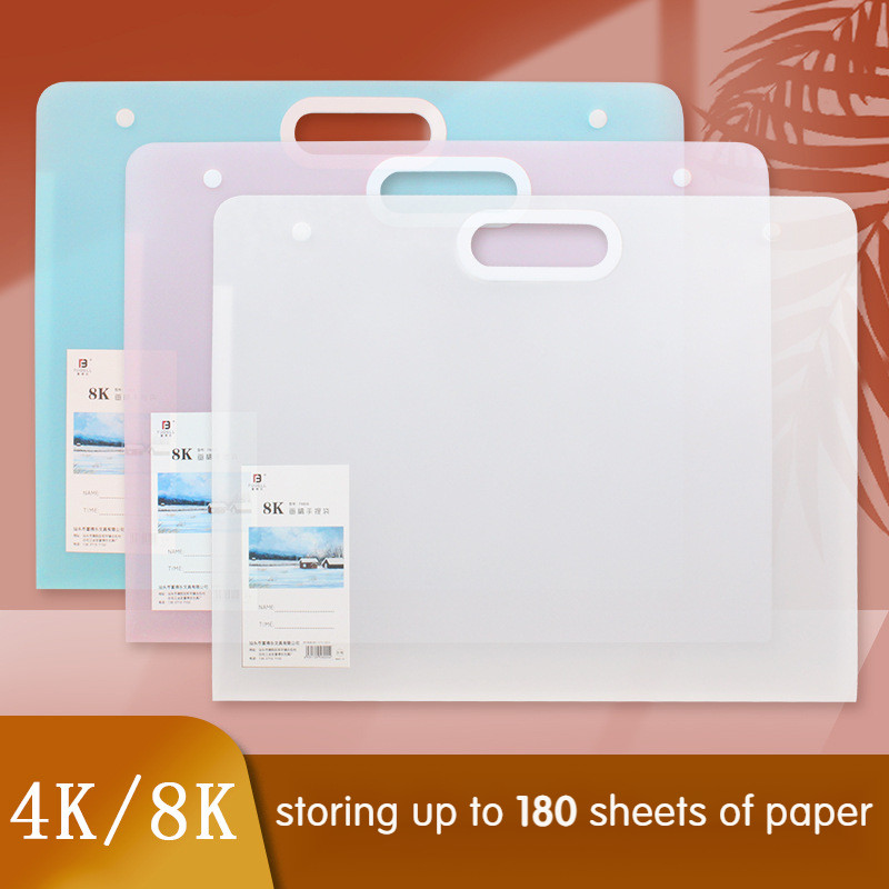 4K Manuscript Tote Bag 8K Album Storage Book Art Student Collection ...