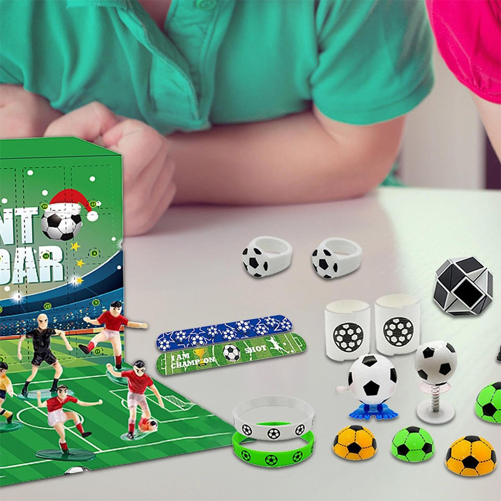 [hellonewworld.my] Soccer Advent Calendar 2024 World Soccer Gifts Party