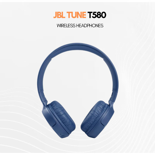 JBL TUNE 580BT Wireless OverEar Headphones with Builtin Microphone