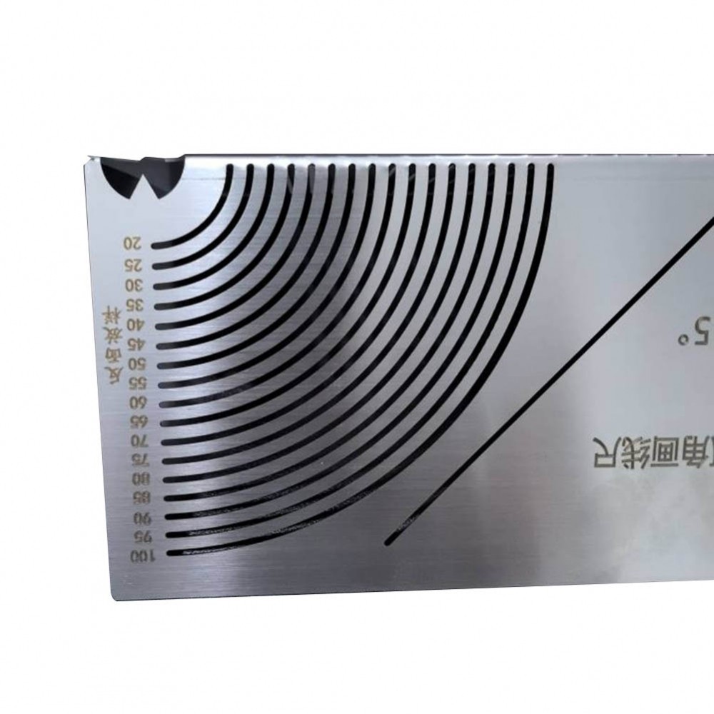 Square Tube Drawing Ruler with 45 Degree Angle Guidance for Precision ...