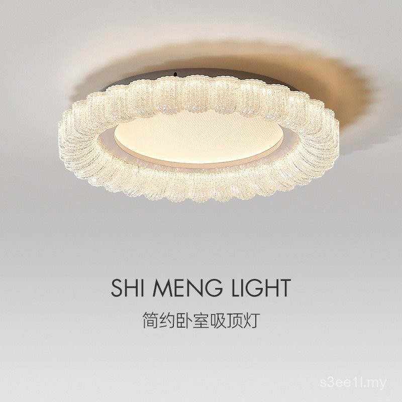 Lampu siling bilik tidur minimalis Itali, lampu bilik moden, sederhana ...