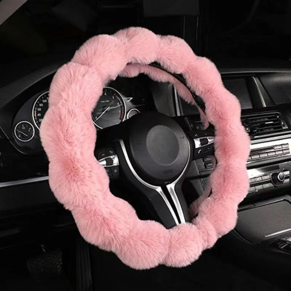 Steering Wheel Fluffy Cover