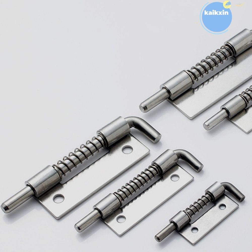 KAIKXIN Spring Loaded Door Lock Bolts, Anti-theft Padlock Clasp Door ...