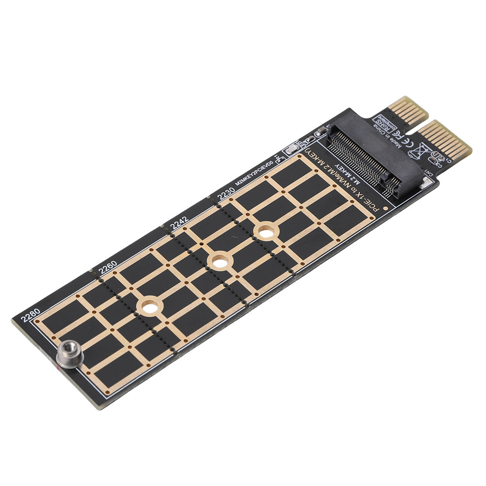 keepdreaming NVMe SSD M.2 PCIE 3.0 X1 Raiser Card PCI-E M Key Connector ...
