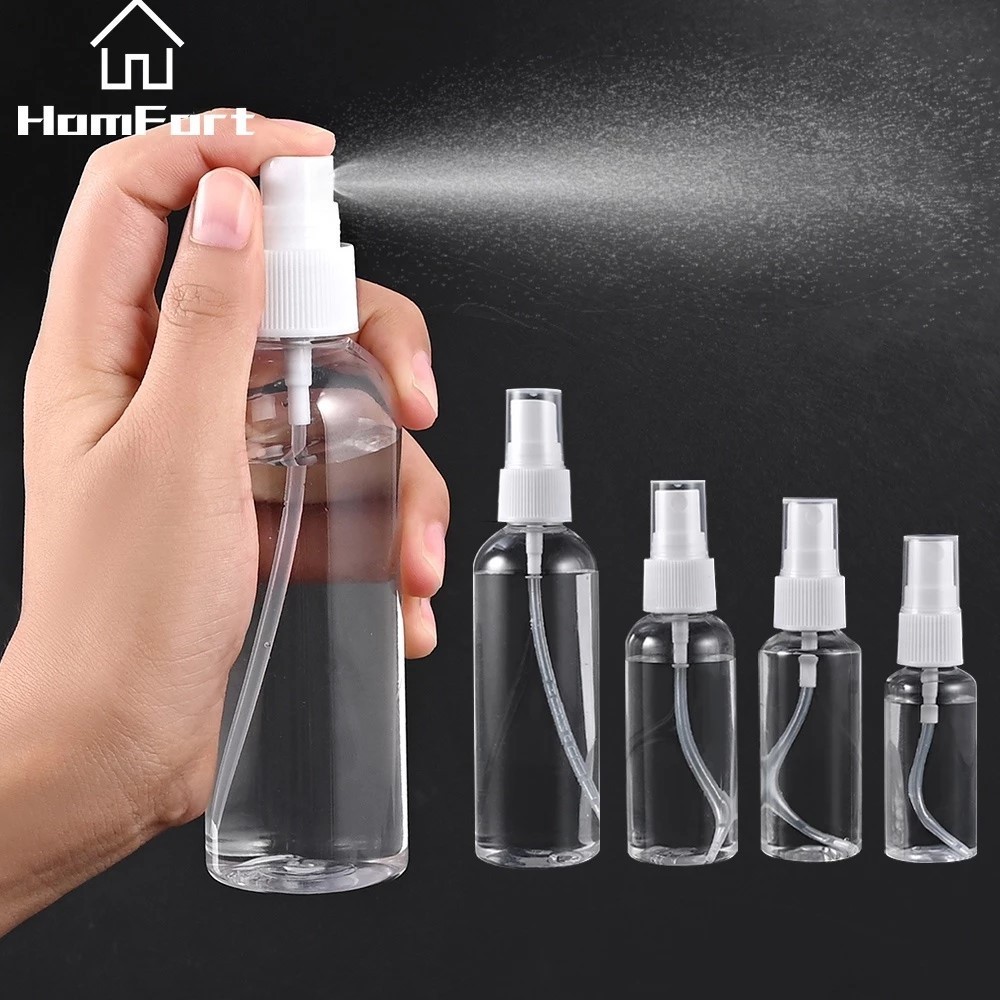 SPRAY BOTTLE 30ml/50ml empty transparent bottle/BOTOL SPRAY TRANSPARENT ...