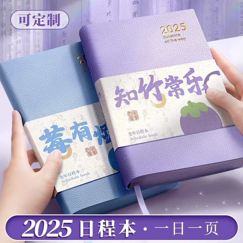 2025 Schedule Notebook Planner New Style Notebook Work Diary Note Diary