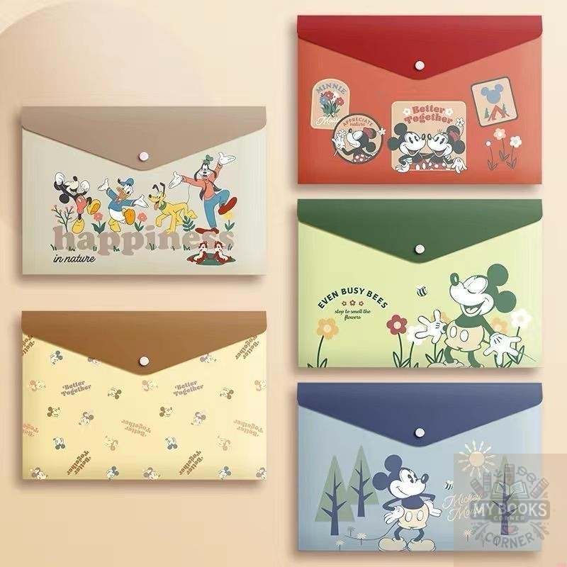 (M'sia Ready Stock) Popular Korea A4 Fail Butang Sekolah Hadiah Pelajar ...