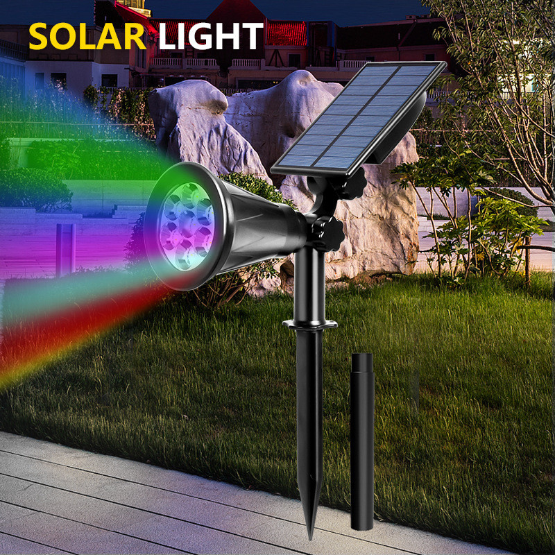 Lampu rumput tenaga solar baru rentas sempadan, lampu unjuran kawalan ...
