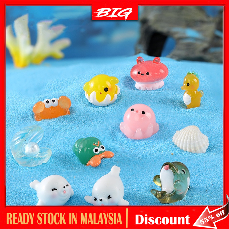 Royouzi 29 Pièces Paysage de Plage Miniature Décoration DIY Décoration Maritime de Plage Chaise de Plage Parasol Palmier DIY Accessoire de Plage Miniature pour Bricolage Maisons de Poupées (A