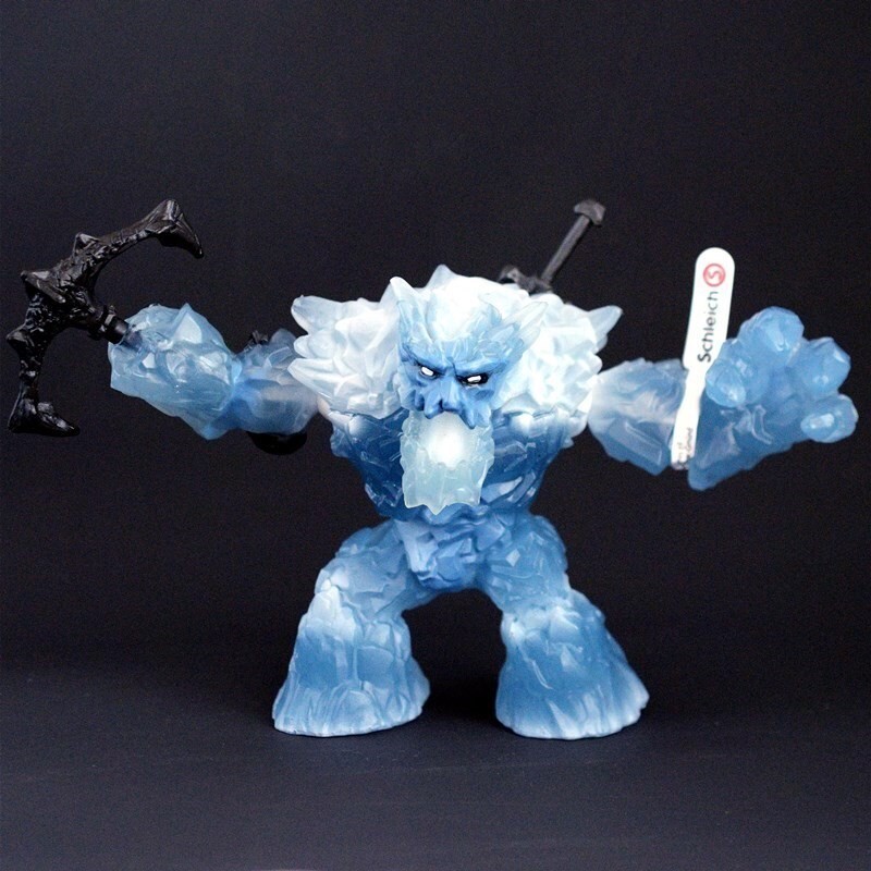 Single Magic Myth Monster Animal Model 70146 Simulation Ice Man Ice ...