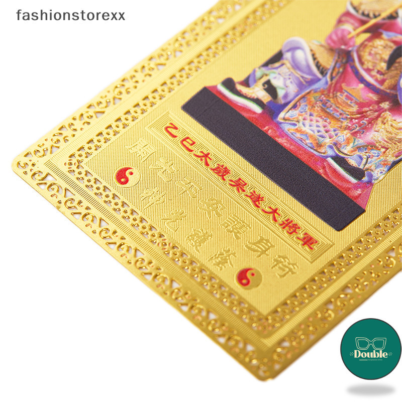 DG [fashion] 2025 Tai Sui Amulet Card Feng Shui Prayer Gold Card ...