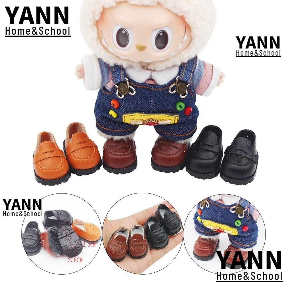 YANN Labubu Shoes, Hand-made Replacement Cloth Shoes, 3.8*2.3cm DIY ...