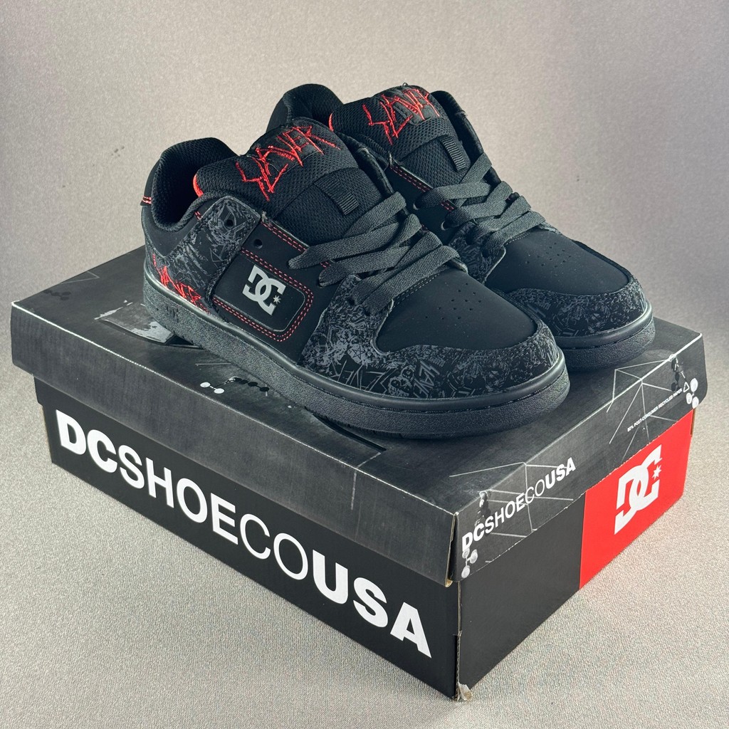 Sneakers - DC X Slayer Pure Black/Red Series Unisex, can pay on the ...