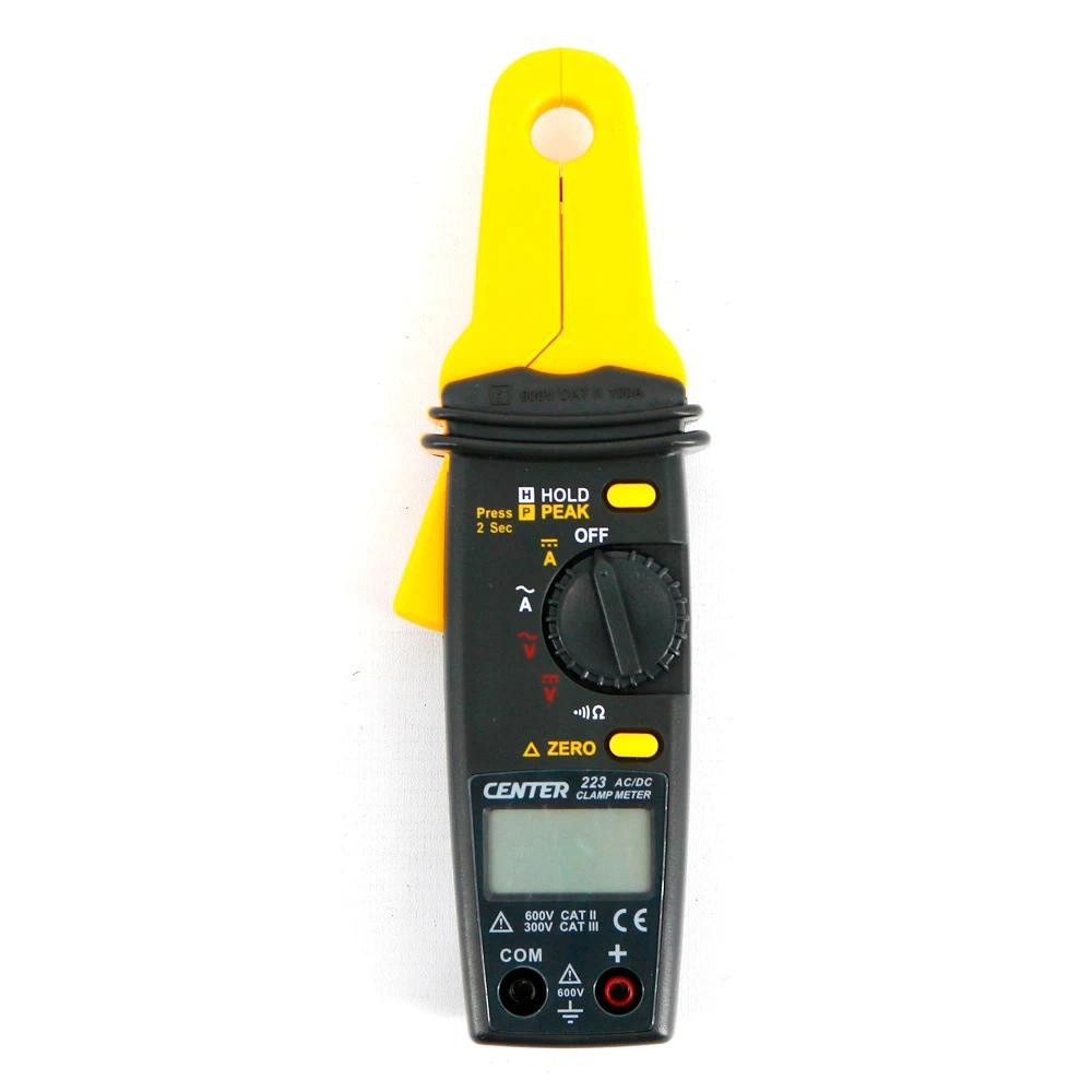 CENTER-223 AC/DC Clamp Meter (Mini Size, High Resolution),Added with ...