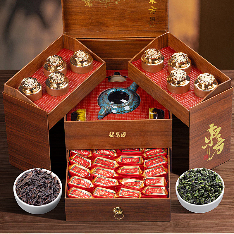 Fu Mingyuan Anxi Tieguanyin Dahongpao Oolong Tea New Tea Combination ...
