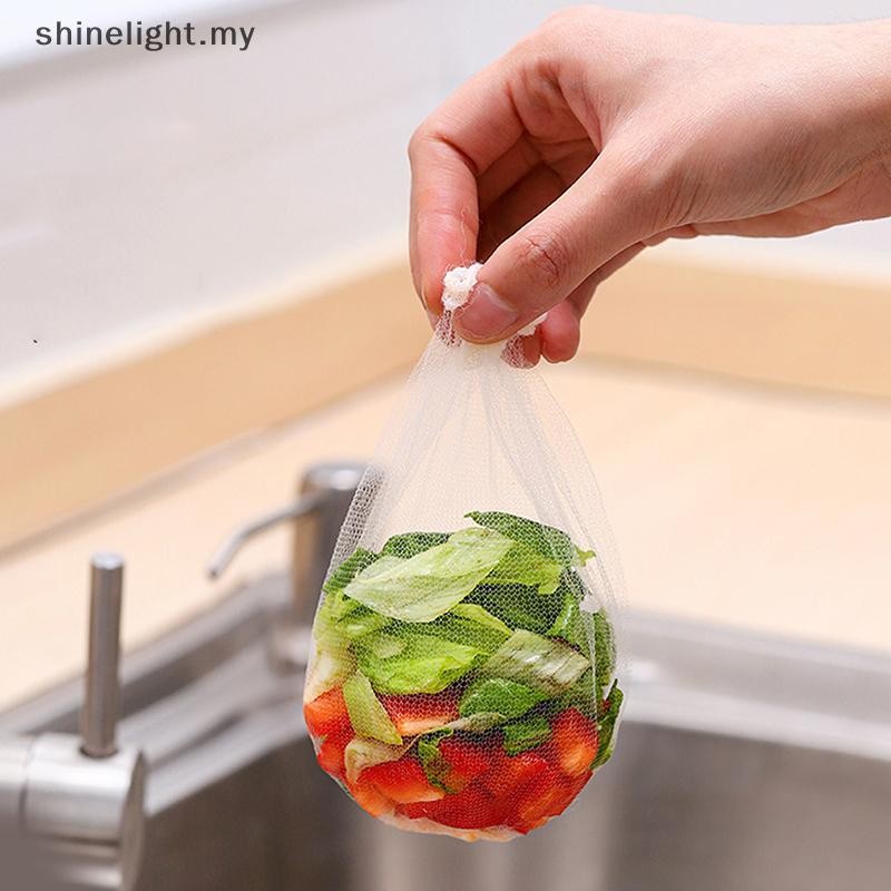 [Shinelight] 100Pcs Disposable Kitchen Sink Filter Mesh Sewer Garbage ...