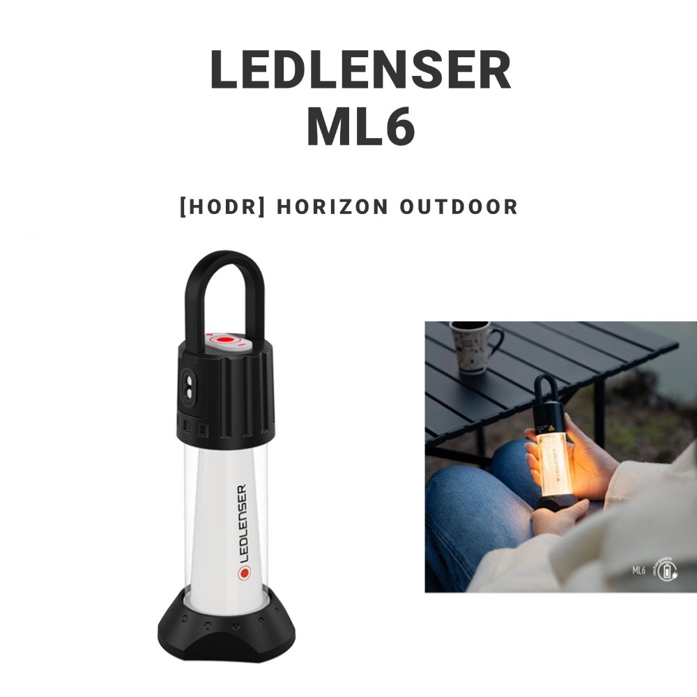 [HODR] LEDLENSER ML6 Battery Included Rechargeable Magnetic Waterproof ...