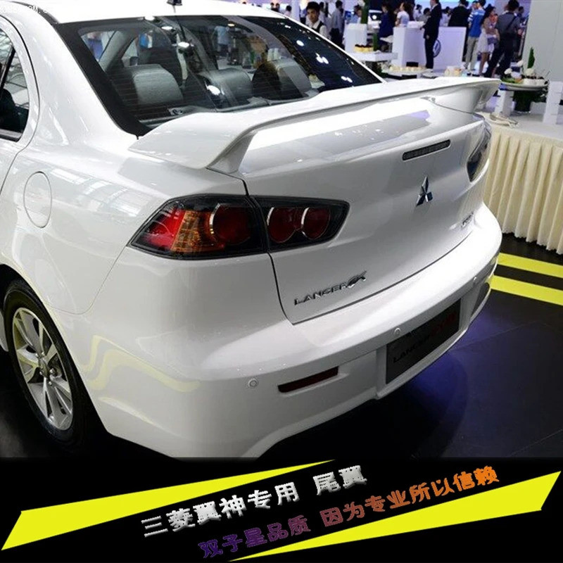 For LANCER EX Spoiler High Quality ABS Material Car Rear Wing Primer ...