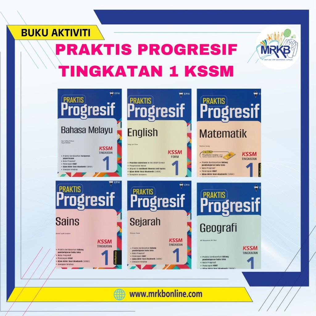 PRAKTIS PROGRESIF TINGKATAN 1 | Shopee Malaysia