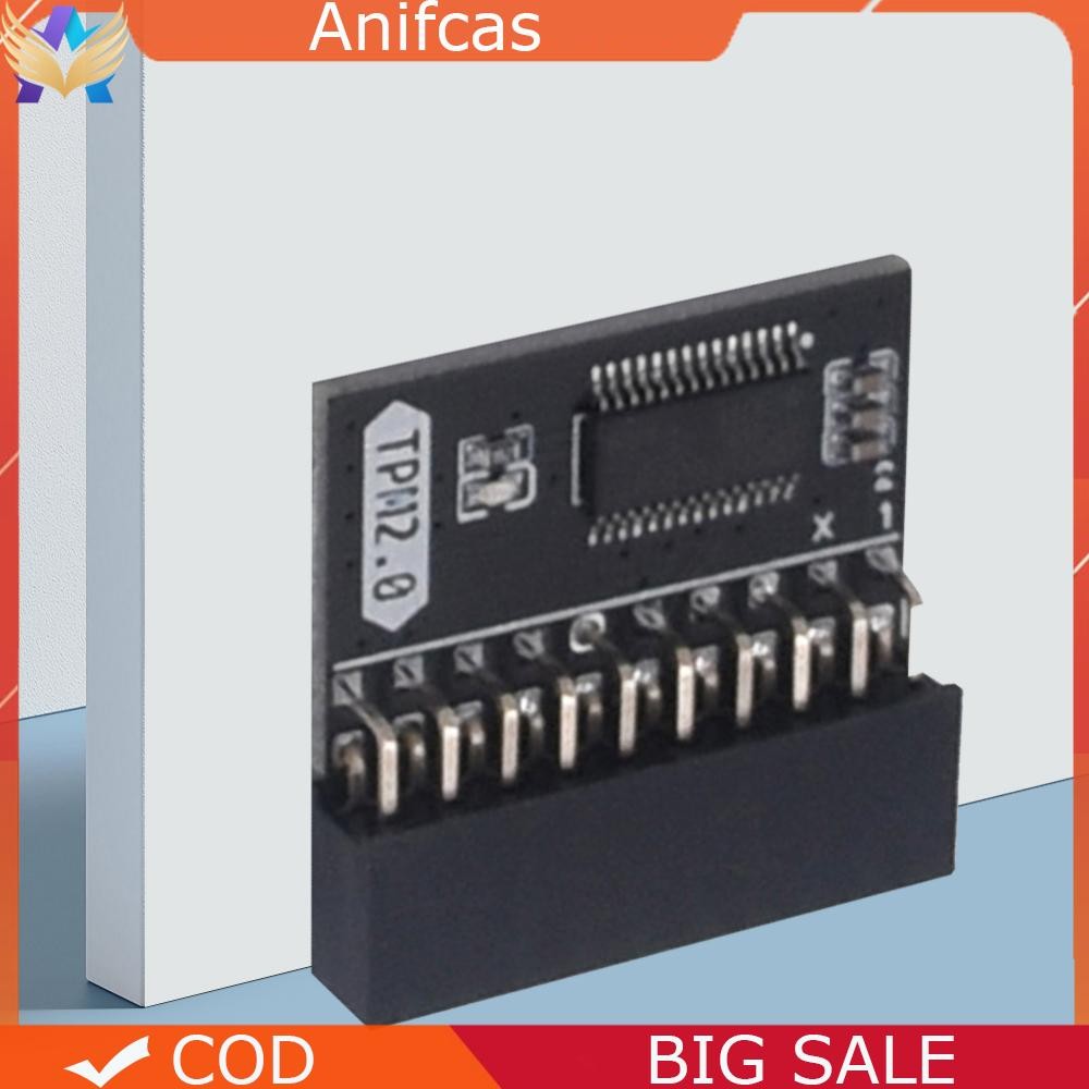 TPM 2.0 Encrypted Security Module Board LPC 20 Pin Mainboard Card for ...