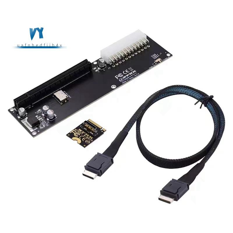 For Oculink SFF-8612 SFF-8611 Adapter Card PCI-E 16X 2230 M.2 M-Key ...
