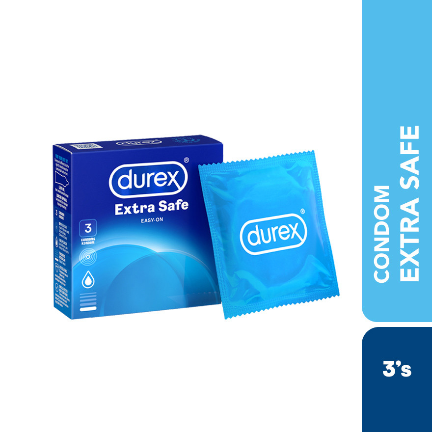 DUREX Condom Extra Safe Easy-On 3s | Shopee Malaysia
