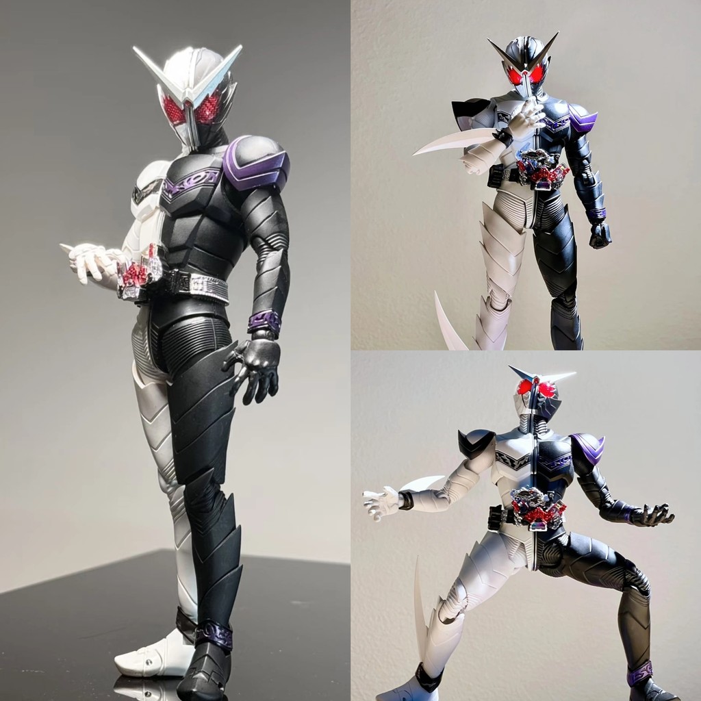 Shf Kamen Rider W Fangs Ace Real Bone Carving Joint Super Movable Model ...