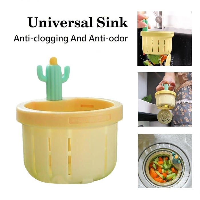 2025 Upgrade Sink Strainer Basket, Plastic Kitchen Sink Drain