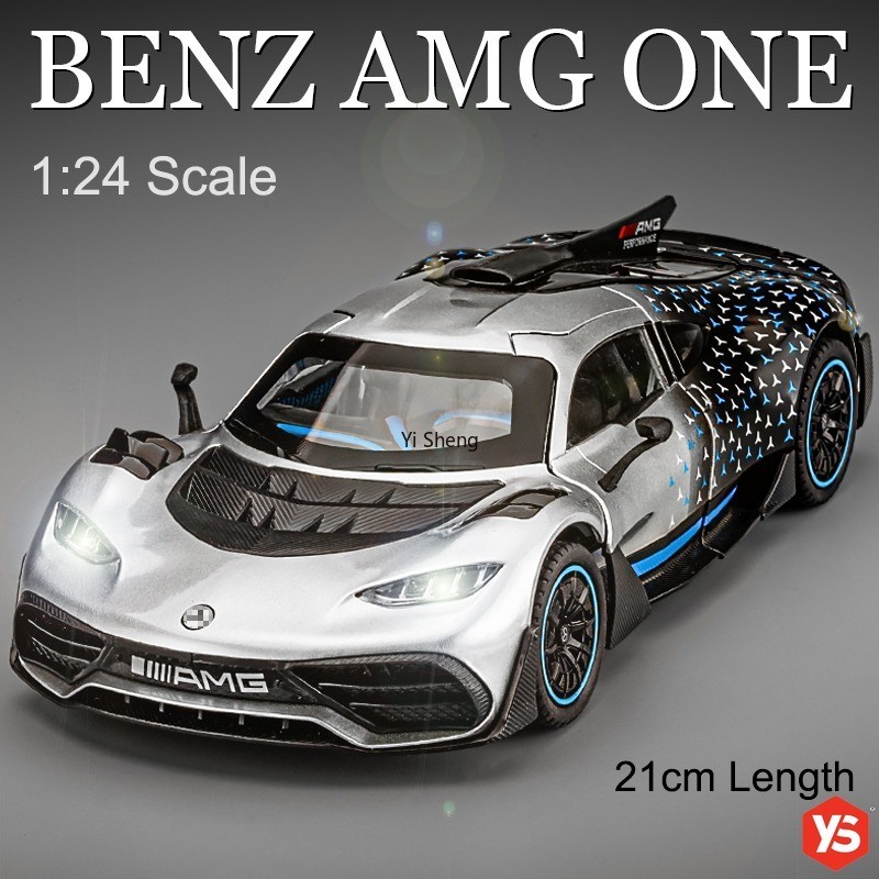 1:24 Scale Diecast Mercedez-AMG ONE Model Toy Car with Lights,Sounds ...