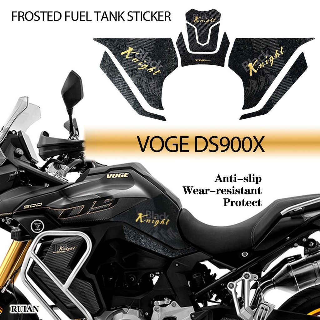 For VOGE DS900X Motorcycle Fuel Tank Protection Stickers Non-slip Wear ...