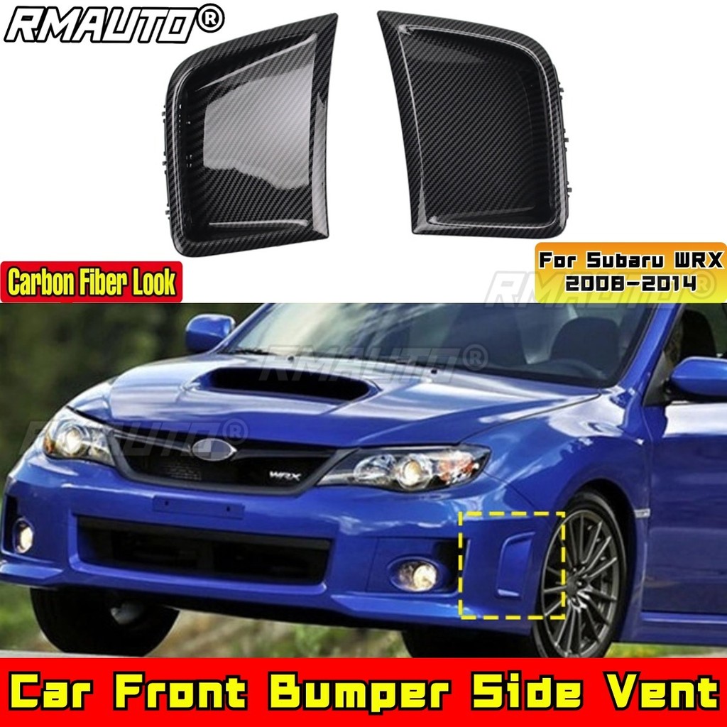 thumbnail image 2 of Carbon Fiber Front Bumper Air Ducts For Subaru WRX STI GRB Wagon 2008-2014 2 of 11