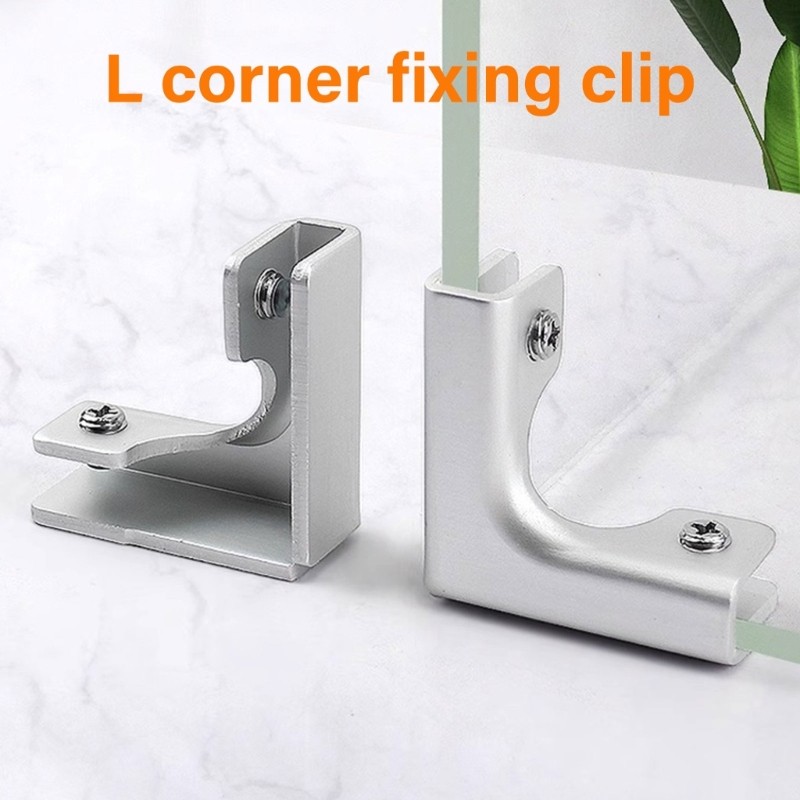 HL Pack of 8 L Corner Tile Joining clip Glass Clip Tile Fastening Clip ...