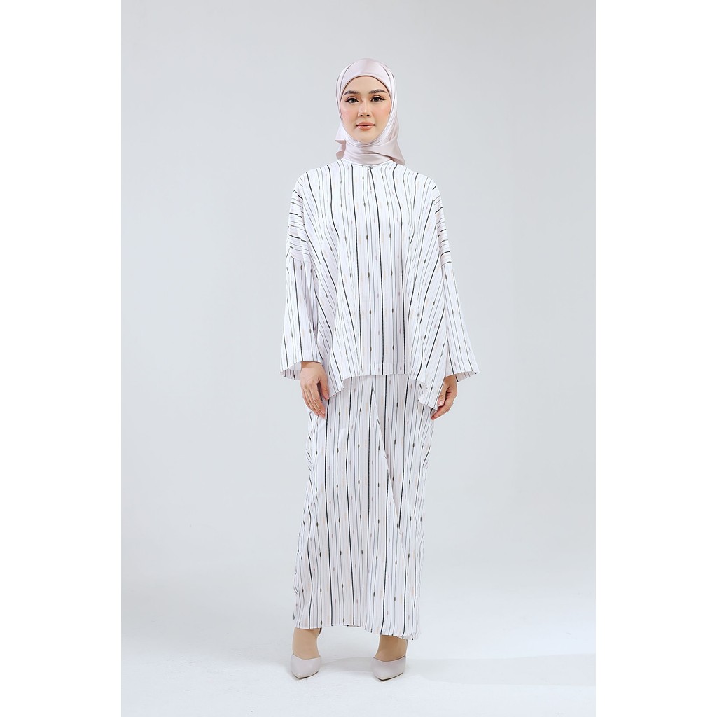 LADY TIARA Premium Printed Baggy Kurung Kedah | Shopee Malaysia