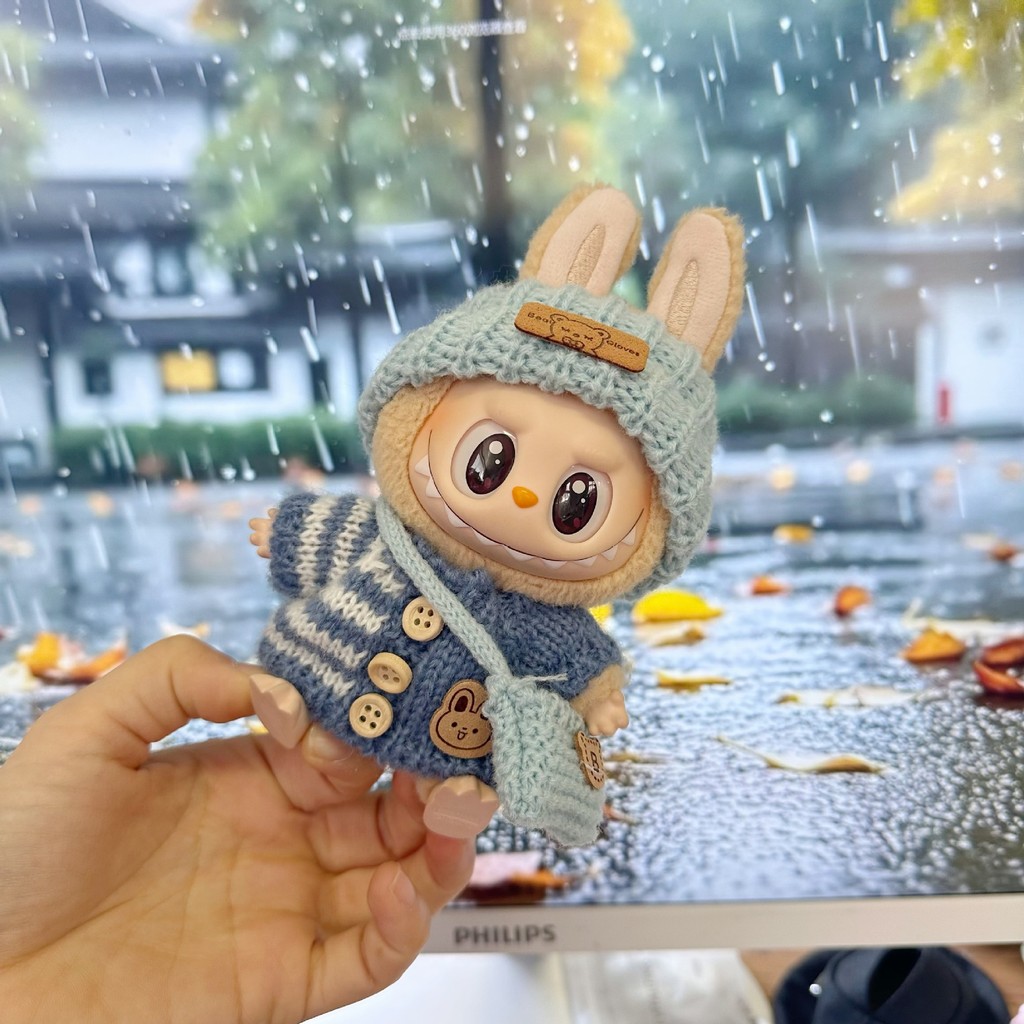 Labubu doll clothing 17cm doll clothing v1 v2 Mystery Box LABUBU ...