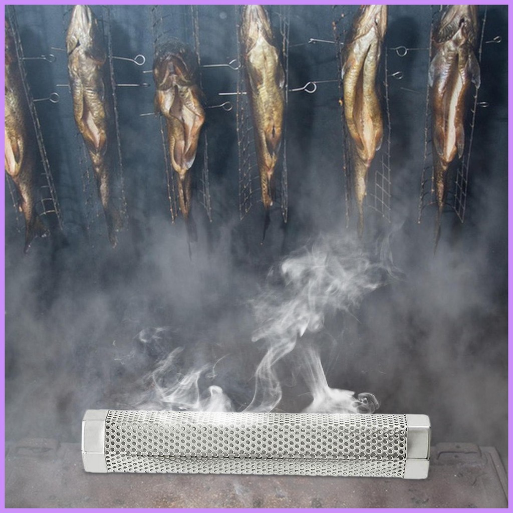 Stainless Steel Smoker Pipe 12 Inch Camping Pellet Smoker Pipe ...