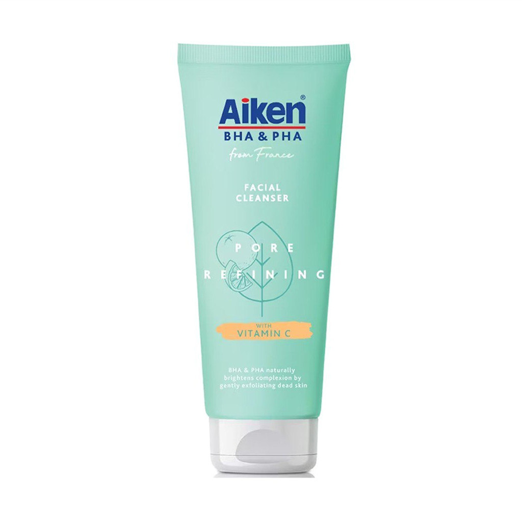 Aiken Bha Pha Exfoliating Pore Refine Cleanser 100G | Shopee Malaysia