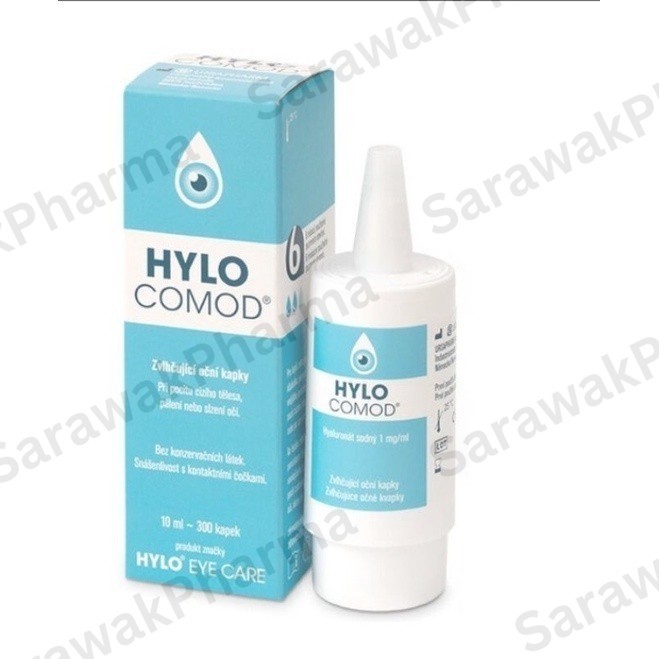 Hylo Comod Lubricating Eye Drops 10ml (300 Drops) | Shopee Malaysia