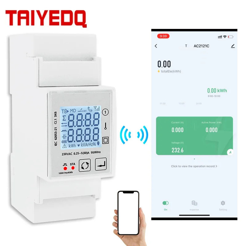 WiFi Smart Energy Monitor Switch Meter