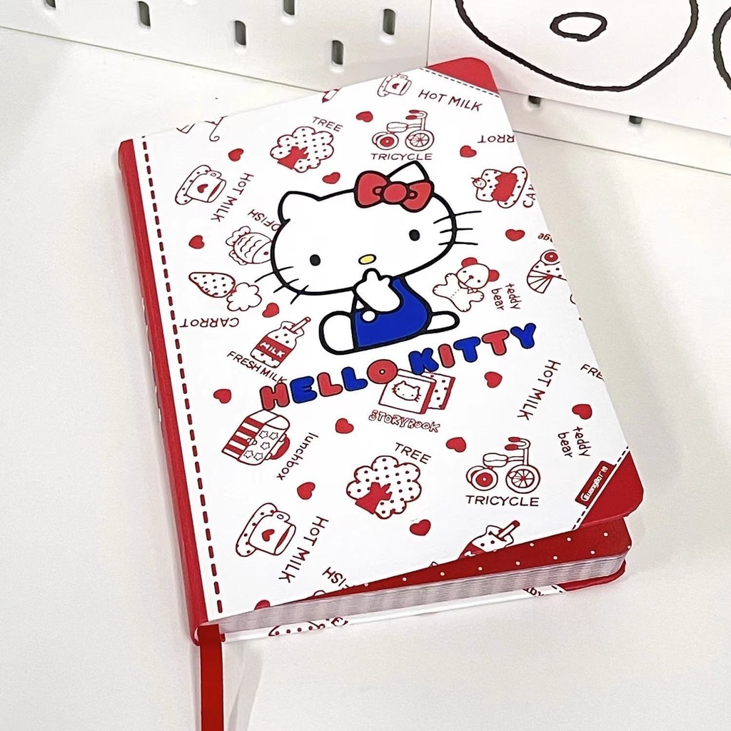 Buku Nota Ins-Hello Kitty Gaya Jepun Pelajar Cute Girly Heart Journal ...