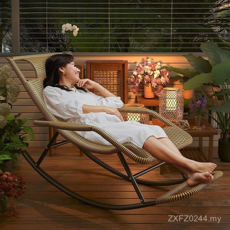 Chair Rocking Reclining Chair Easy Rocking Chair Rattan Reclining Chair ...