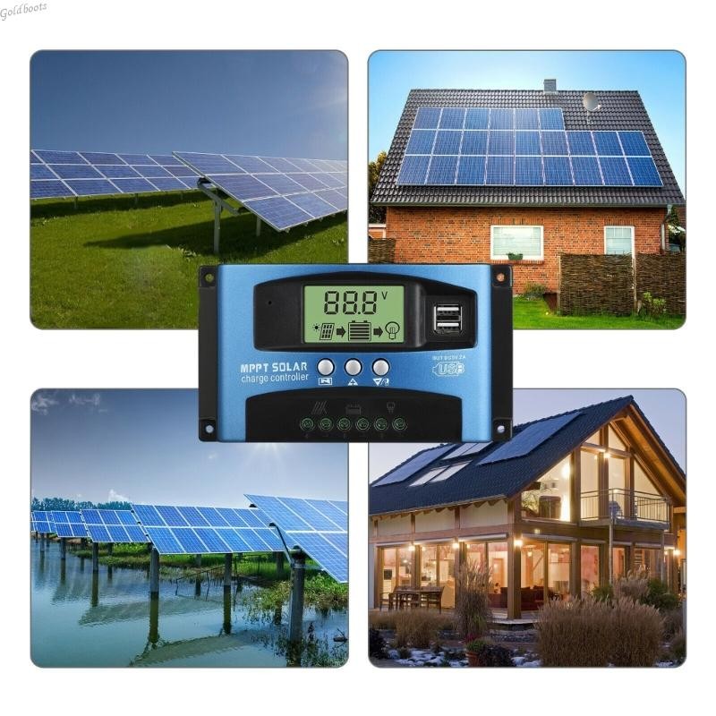 GB MPPT Solar Charge Controller 30A 40A 50A 60A 80A 100A Automatic ...