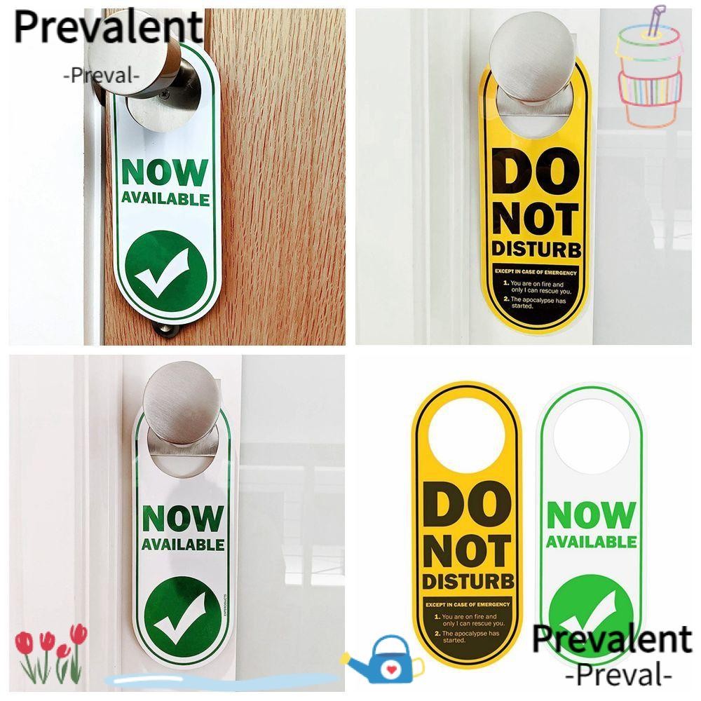 PREVAL Cleaning Label, Please Do Not Disturb Double Sided Door Sign ...