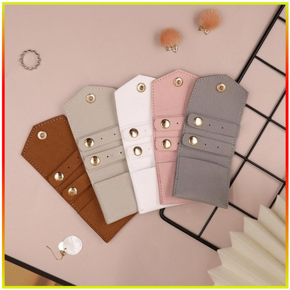Jewellery Storage Roll Collapsible Jewellery Box Bracelet Ring Necklace ...