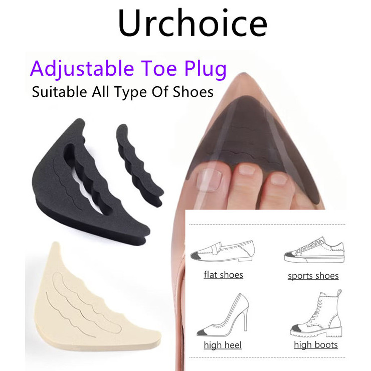 [READY STOCK] 1 Pair Toe Plug Insole Adjustable Size Pad Shoes Cushion ...