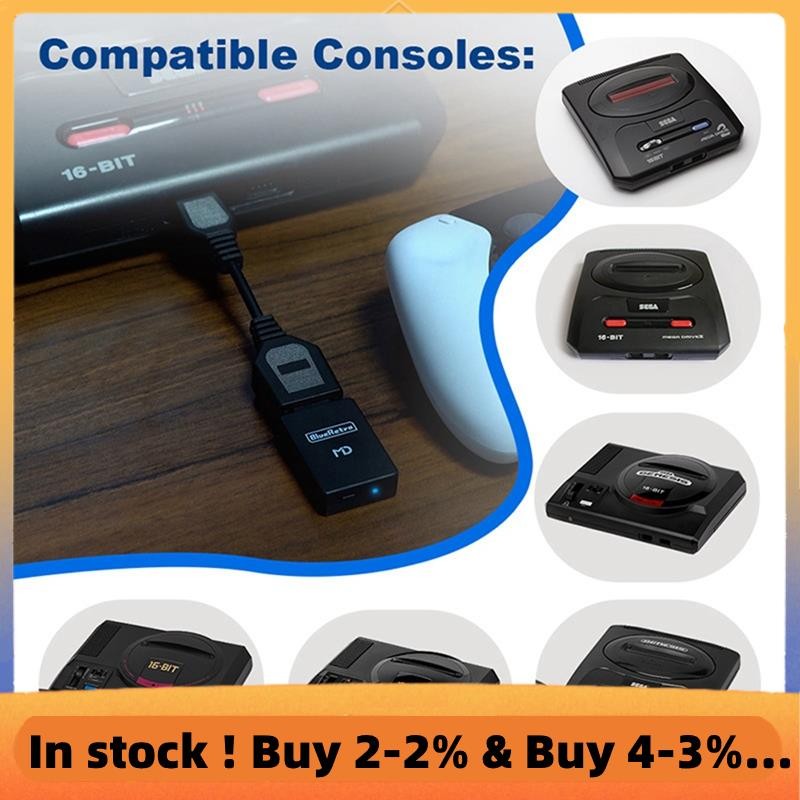 Wireless Controller Adapter for Mega Drive Sega Genesis Wii Switch PS3 ...