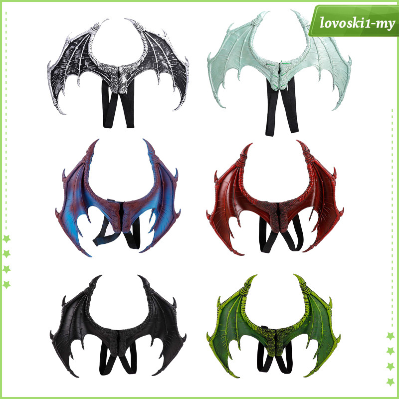 [LovoskibcMY] Masquerade Halloween Dragon Wing, Carnival Dressing ...