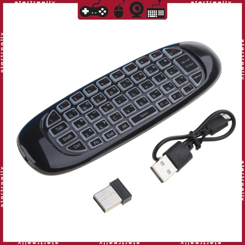 STA C120 7 Backlight Fly Air Mouse Backlit Keyboard G64 Rechargeable 2